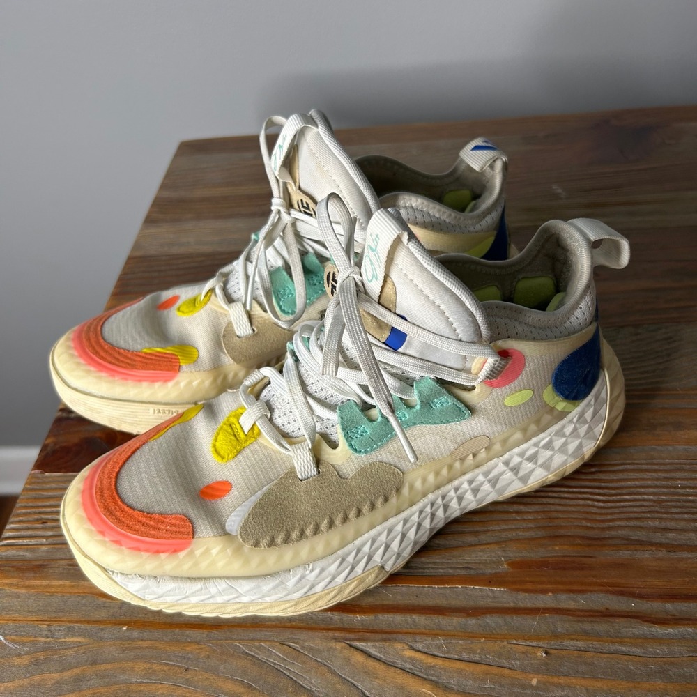 Adidas Harden Vol 5 Futurenatural "Sunshine" Basketball Shoes Men's Size 5.5